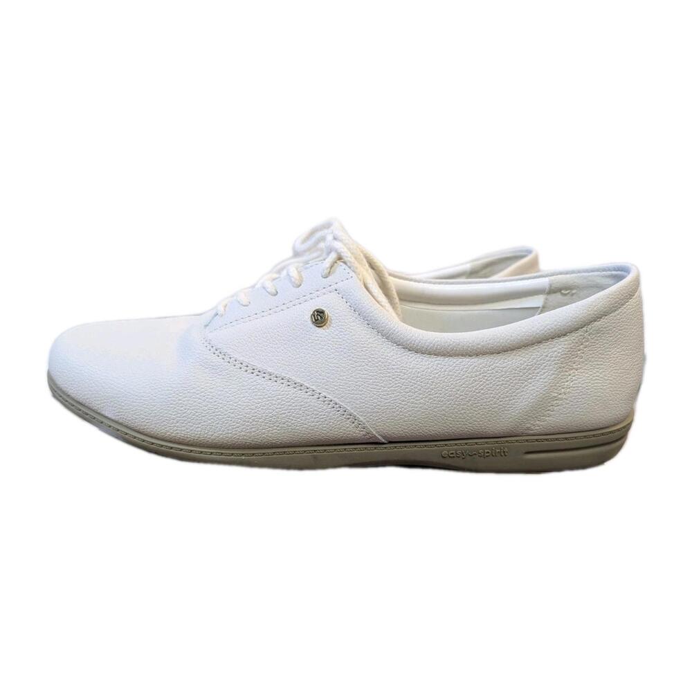 Easy Spirit‎ ESMotion Anti-Gravity Bone Colored Leather Lace Up Oxford Sz 9.5NN